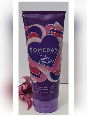 Justin Bieber Someday Touchable Body Lotion 6.7 Oz RARE